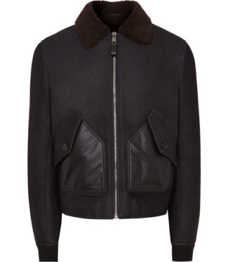 Shearling Bomber Jacket